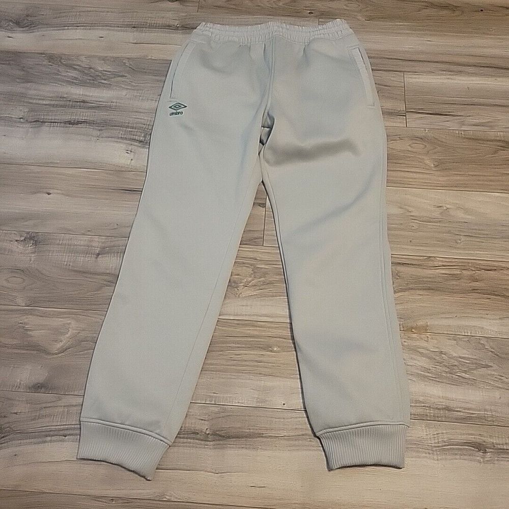 Umbro Joggers Mens Medium Gray Sweatpants Packets‎